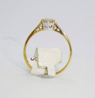 Pre Loved 9ct Yellow Gold Diamond Ring 0.27ct Weight
