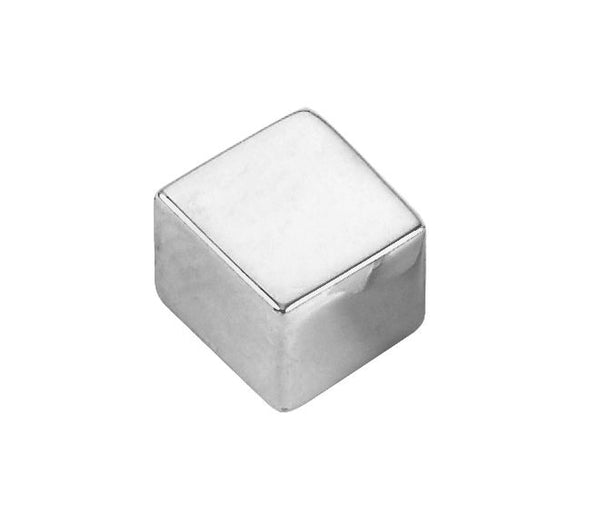 Tianguise Jackson Silver Cube Ear Studs