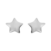 Silver Star Stud Earring