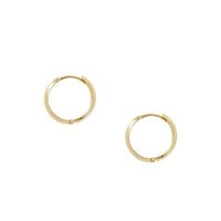 H252 9ct Yellow Gold Hinged Sleeper 16mm (4mm wide)