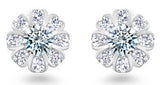 9ct White Gold Diamond, Pendant & Earring Suite, Diamond Weight 0.50ct
